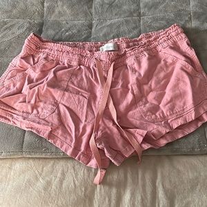 Altar’s State pink lightweight drawstring shorts (WORN)